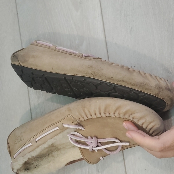 Ugg Australia Women Classic Insulated lined Loafer Slip on shoes sz 10 - Picture 9 of 14